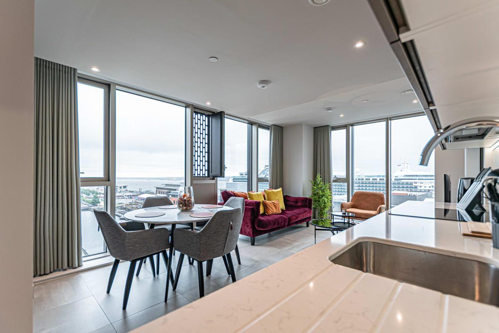The Lexington - Liverpool City Centre 24 Hour Gym - Your Perfect Stay - City And Waterfront Views Exteriör bild